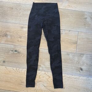 lululemon athletica Black Camo High-Rise Leggings